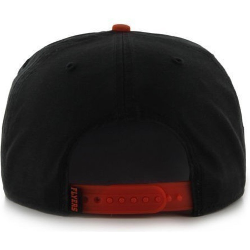 47-brand-flat-brim-philadelphia-flyers-nhl-black-and-red-snapback-cap