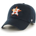 47-brand-curved-brim-houston-astros-mlb-clean-up-black-cap
