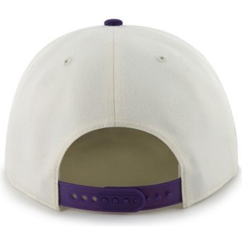 47-brand-flat-brim-los-angeles-kings-nhl-white-and-blue-snapback-cap