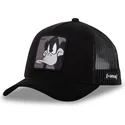 capslab-daffy-duck-loo10-duc-looney-tunes-black-trucker-hat