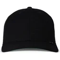 djinns-curved-brim-truefit-lazy-piquet-black-adjustable-cap