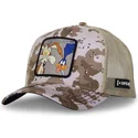 capslab-road-runner-loo10-bbc-looney-tunes-camouflage-trucker-hat