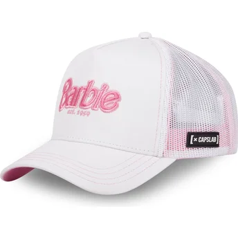 Capslab BAR9 CT Barbie White Trucker Hat