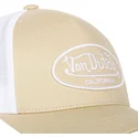 von-dutch-lof-b14-beige-and-white-adjustable-trucker-hat