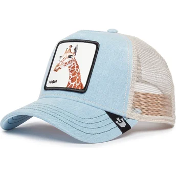 Goorin Bros. High The Giraffe The Farm Blue and White Trucker Hat