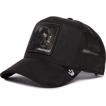 Goorin Bros. The Suede Panther Blacked Out The Farm Black Trucker Hat