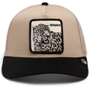 goorin-bros-menace-the-snow-leopard-big-cats-the-farm-beige-and-black-trucker-hat