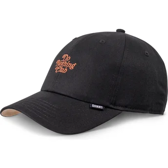 Djinns Curved Brim Do Nothing Club DNC 30th Black Adjustable Cap