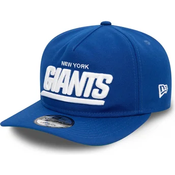 New Era Curved Brim 9FIFTY A Frame Coaches New York Giants NFL Blue Snapback Cap