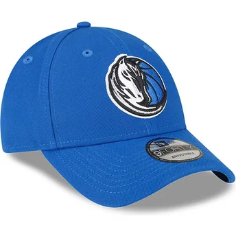 New Era Curved Brim 9FORTY The League Dallas Mavericks NBA Blue Adjustable Cap