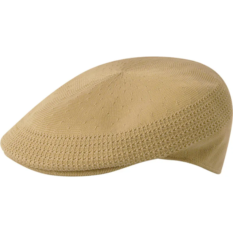 kangol-tropic-504-ventair-beige-flat-cap