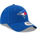 new-era-curved-brim-9forty-the-league-toronto-blue-jays-mlb-blue-adjustable-cap