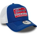 new-era-9forty-a-frame-vintage-motor-repairs-blue-and-white-trucker-hat