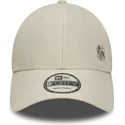 new-era-curved-brim-9forty-flawless-new-york-yankees-mlb-beige-adjustable-cap