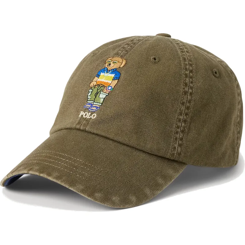 【POLO RALPH LAUREN】CLASSIC SPORT CAP カーキ POLO RALPH LAUREN CLS SPRT CAP GOLDEN BROWN 22FW-I（ポロ