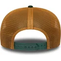 new-era-9seventy-stretch-snap-debossed-logo-oakland-athletics-mlb-green-and-brown-trucker-hat