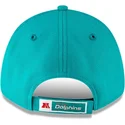 new-era-curved-brim-youth-9forty-the-league-miami-dolphins-nfl-blue-adjustable-cap