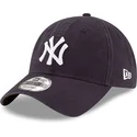 new-era-curved-brim-9twenty-core-classic-new-york-yankees-mlb-navy-blue-adjustable-cap