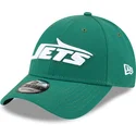 new-era-curved-brim-9forty-the-league-new-york-jets-nfl-green-adjustable-cap