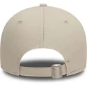 new-era-curved-brim-white-logo-9forty-league-essential-new-york-yankees-mlb-beige-adjustable-cap
