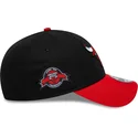 new-era-curved-brim-9forty-side-patch-chicago-bulls-nba-black-and-red-adjustable-cap