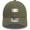 new-era-curved-brim-9forty-badge-green-adjustable-cap
