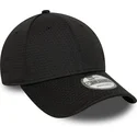 new-era-curved-brim-black-logo-9forty-flawless-mesh-new-york-yankees-mlb-black-snapback-cap