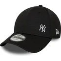 new-era-curved-brim-9forty-flawless-mesh-new-york-yankees-mlb-black-snapback-cap
