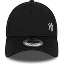 new-era-curved-brim-9forty-flawless-mesh-new-york-yankees-mlb-black-snapback-cap