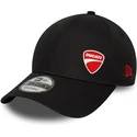 new-era-curved-brim-9forty-flawless-ducati-motor-motogp-black-adjustable-cap