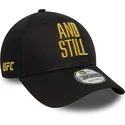 new-era-curved-brim-9forty-metallic-champ-ufc-ultimate-fighting-championship-and-still-black-adjustable-cap