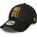 new-era-curved-brim-9forty-metallic-champ-ufc-ultimate-fighting-championship-and-still-black-adjustable-cap