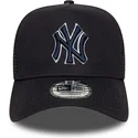 new-era-navy-blue-logo-a-frame-outline-new-york-yankees-mlb-navy-blue-trucker-hat