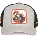 capslab-mario-kart-smk3-vro-super-mario-bros-grey-and-black-trucker-hat