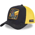 capslab-robot-grendizer-goldorak-gol6-gol-robot-grendizer-navy-blue-and-yellow-trucker-hat