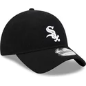 new-era-curved-brim-9twenty-merino-wool-chicago-white-sox-mlb-black-adjustable-cap