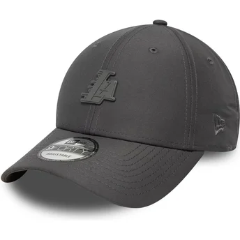 New Era Curved Brim 9FORTY Pin Los Angeles Lakers NBA Grey Adjustable Cap