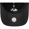 new-era-curved-brim-9twenty-quilted-new-york-yankees-mlb-black-adjustable-cap-with-beige-logo
