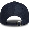 new-era-curved-brim-women-9forty-sequin-denim-new-york-yankees-mlb-navy-blue-adjustable-cap