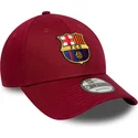 new-era-curved-brim-fc-barcelona-laliga-9forty-core-red-adjustable-cap