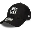 new-era-curved-brim-fc-barcelona-laliga-9forty-m-crown-diamond-era-black-snapback-cap