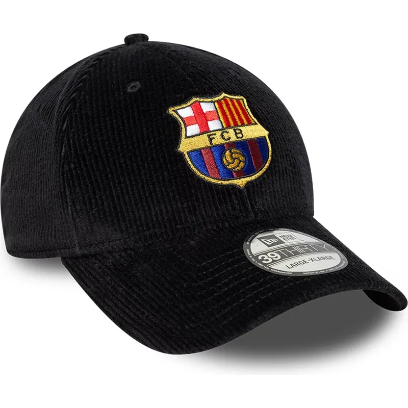 new-era-curved-brim-fc-barcelona-laliga-39thirty-cord-black-fitted-cap