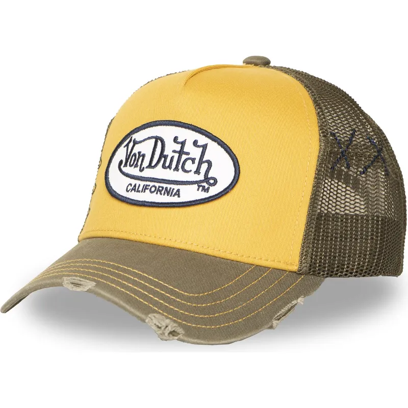 von-dutch-used-12-yellow-and-green-trucker-hat