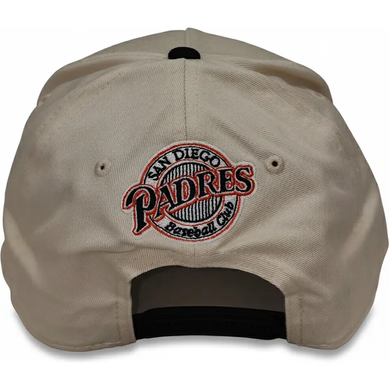 nike-curved-brim-rise-structured-san-diego-padres-mlb-beige-and-black-snapback-cap