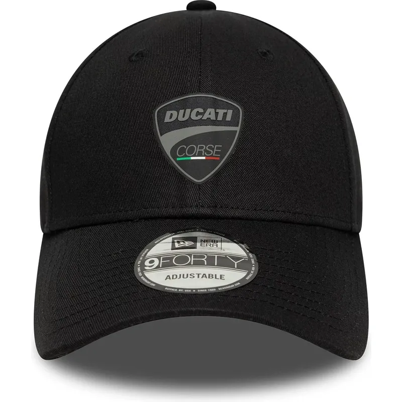 new-era-curved-brim-9forty-washed-ducati-motor-motogp-black-adjustable-cap