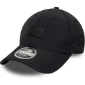 new-era-curved-brim-9forty-m-crown-sport-black-adjustable-cap