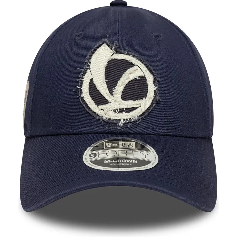 new-era-curved-brim-9forty-m-crown-80th-year-vespa-piaggio-blue-snapback-cap