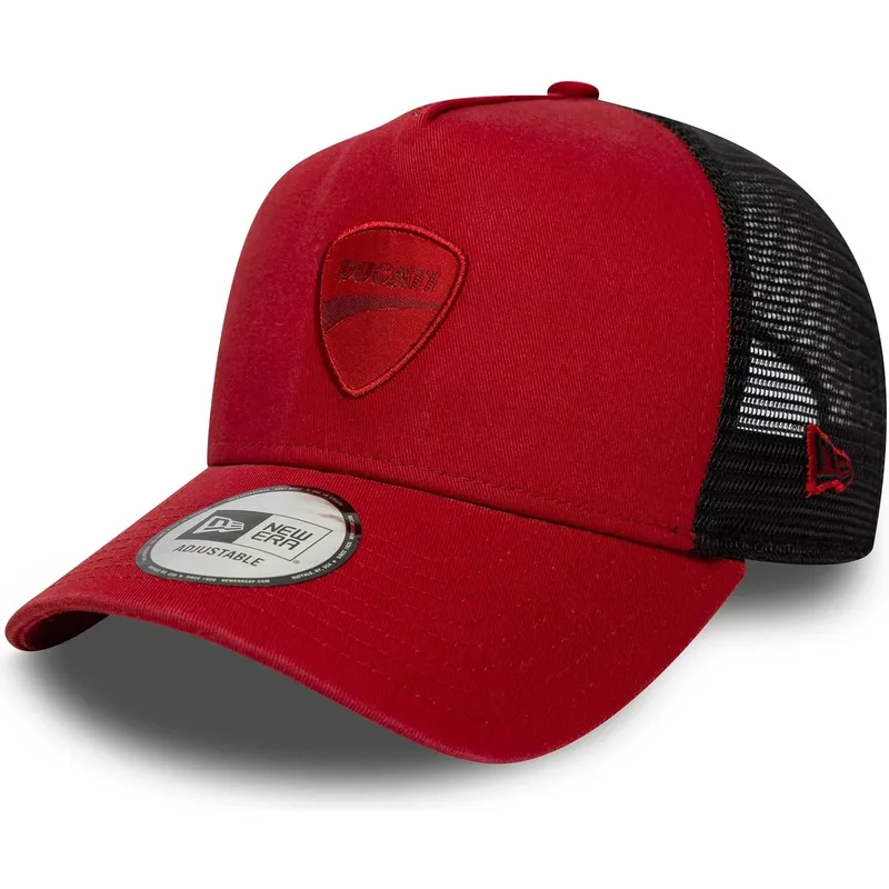 new-era-e-frame-seasonal-ducati-motor-motogp-red-trucker-hat