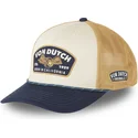 von-dutch-sem07-brown-and-navy-blue-cap