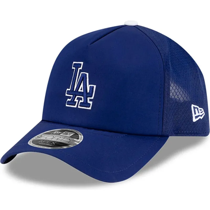 new-era-9forty-apex-batting-practice-los-angeles-dodgers-mlb-blue-trucker-hat